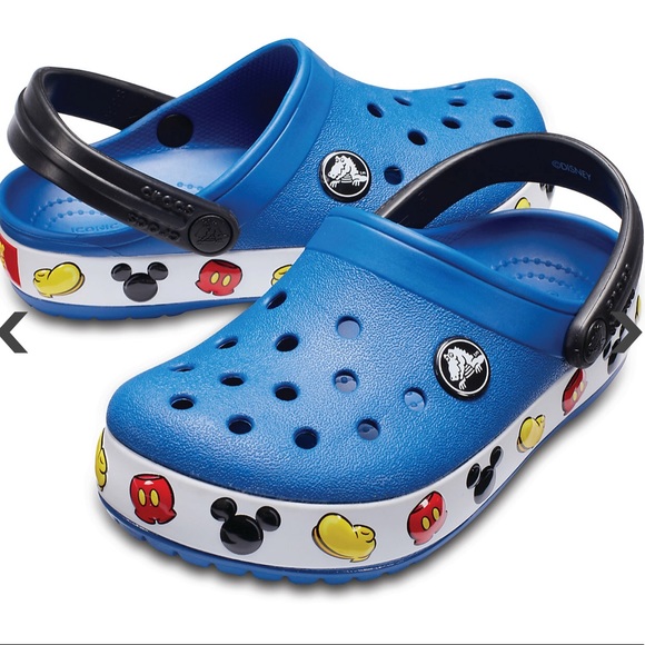 mickey mouse crocs baby